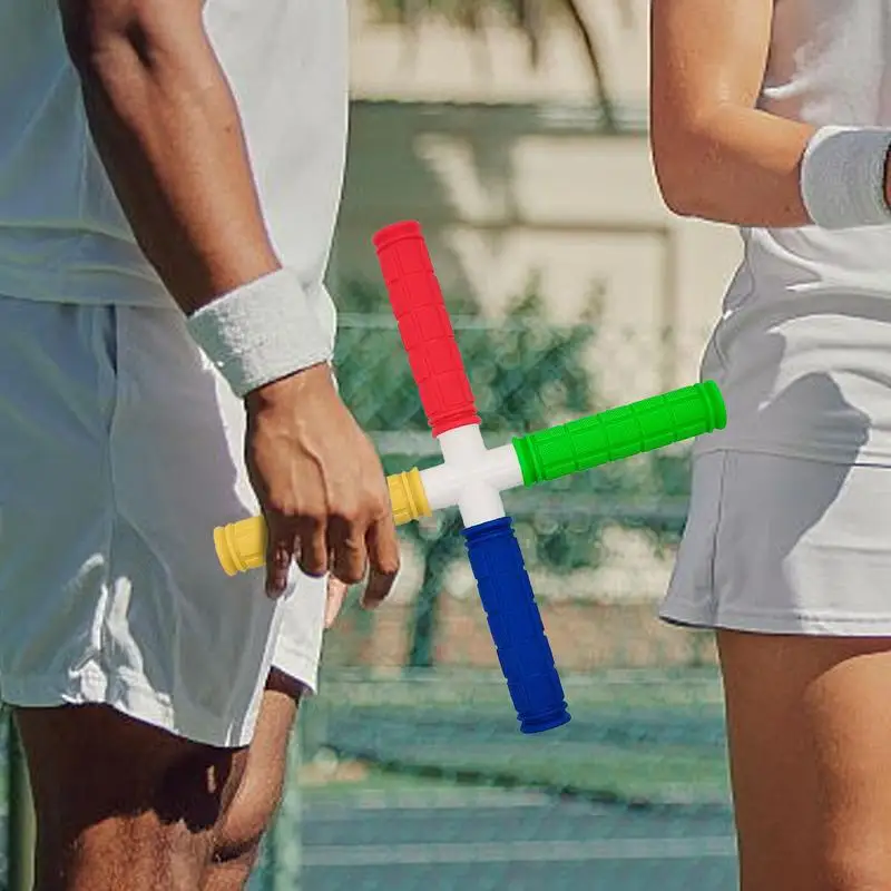 Reaction Training Four-Head Stick Exercise Equipment hand-eye coordination Improve Speed and Agility for All Ages Athletes