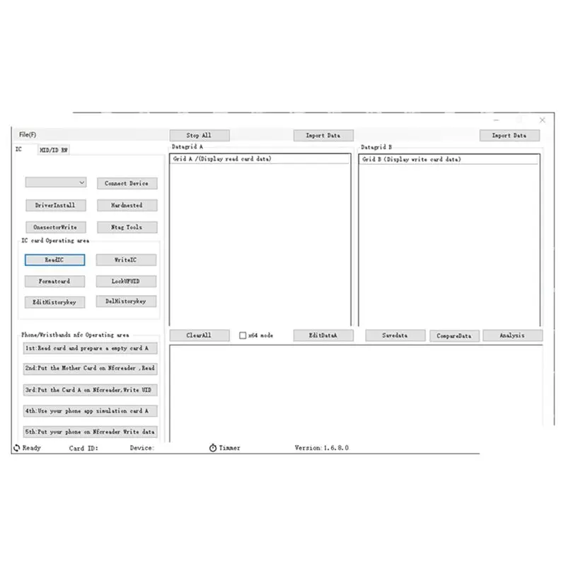SQPP-2X 13.56Mhz PN532 PCR532 RFID UID UID GEN2 IC 카드 리더기 Wirter 모듈 유형 C(소프트웨어 포함)