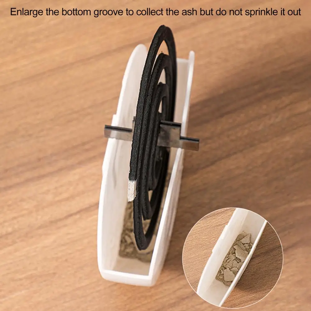 10*6.5cm Mosquito Coil Holder Love Heart Shape Fireproof Incense Burner Bracket Wall Hanging Coil Rack For Home Bedroom Decor