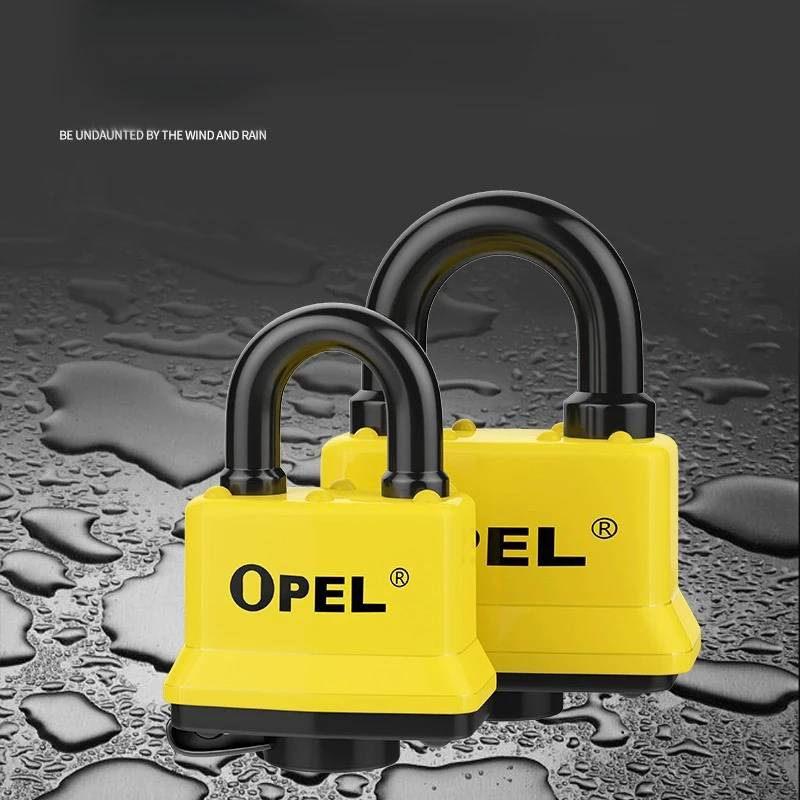 WaterproofLockOutdoorPadlockAntitheftRustproofLockerAntipick