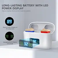 Wireless Mini Noise-cancelling Hearing Aid for Seniors, HD Digital Display, With Large-capacity Battery Charging Box 2