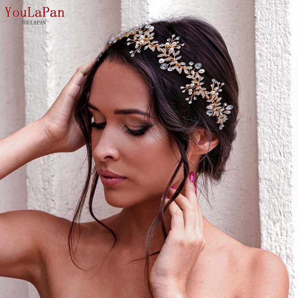 Wedding Tiara Bride Headpieces Party Hair Jewelry Rhinestone Headbands Woman Wedding Bridal Hair Accessories bridal hair accessories hair accessories