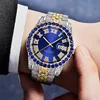Cool Hip Hop Diamond Watches For Men Montre Fashion Alloy Band Luxury Brand Golden Date Quartz Clock Relogios Masculinos 2024 3