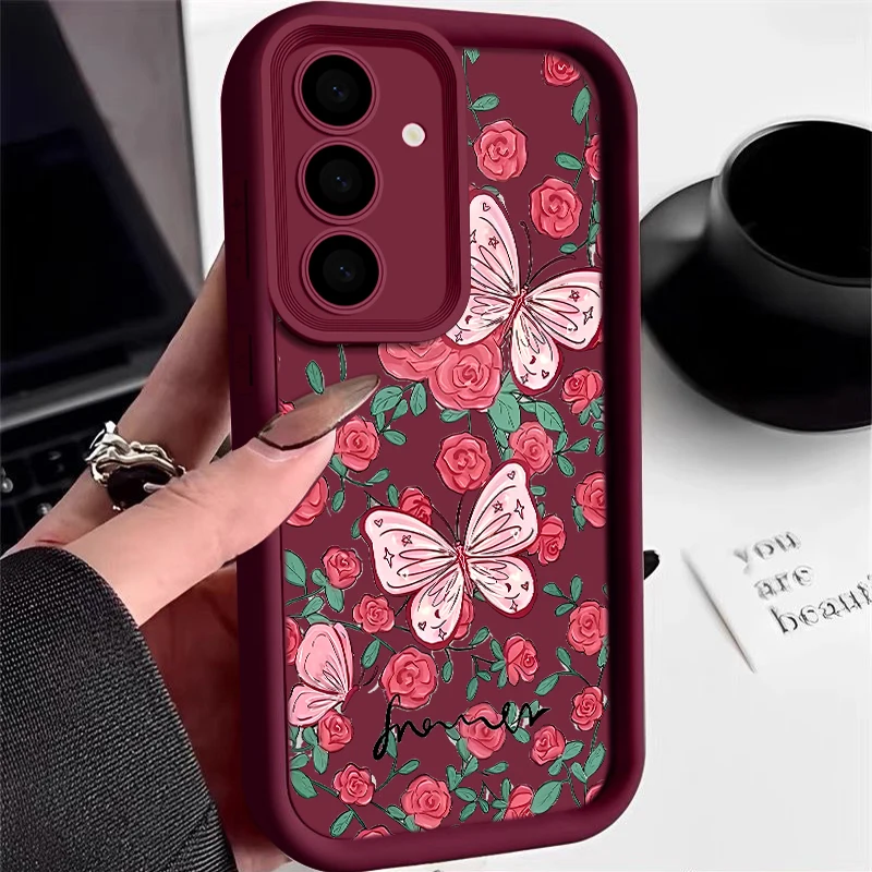 Vibrant Butterfly TPU Phone Case