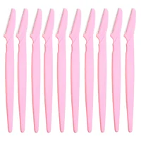 10 Pcs Eyebrow Trimmer Blade Shaver Portable Face Razor Eye Brow Epilation Hair Removal Cutters Safety Razor Woman Makeup 1