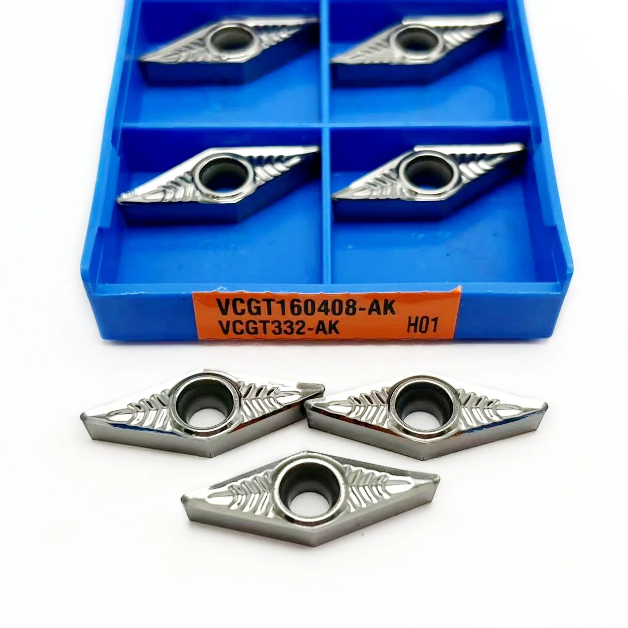 VCGT160402 VCGT160404 VCGT160408 AK H01 Aluminum Internal Turning