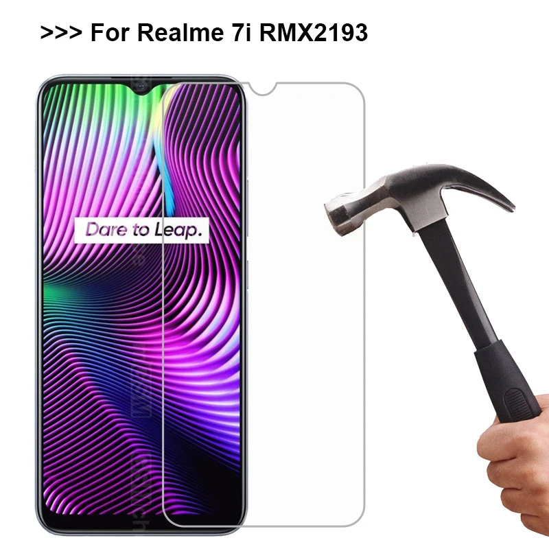 2 Pz Vetro Temperato Per Realme 7I Rmx2193 Protezione Dello Schermo 9D Copertura In Vetro Protettivo Su Realmi Realme 7I Europa Cristal Templado