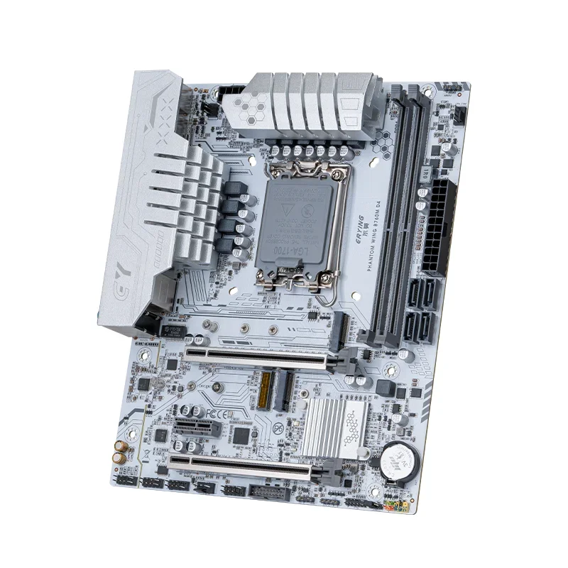 ERYING B760 마더보드 B760M 게임용 마더보드 ARGB DDR4 LGA 1700 SATA M.2 지원 i5 14600KF 13600KF 13490F 13500 12600F CPU