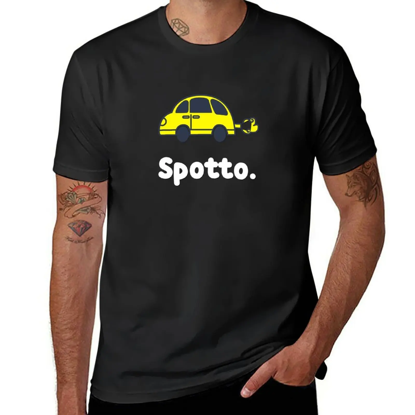 

New Spotto T-Shirt summer clothes custom t shirts mens champion t shirts