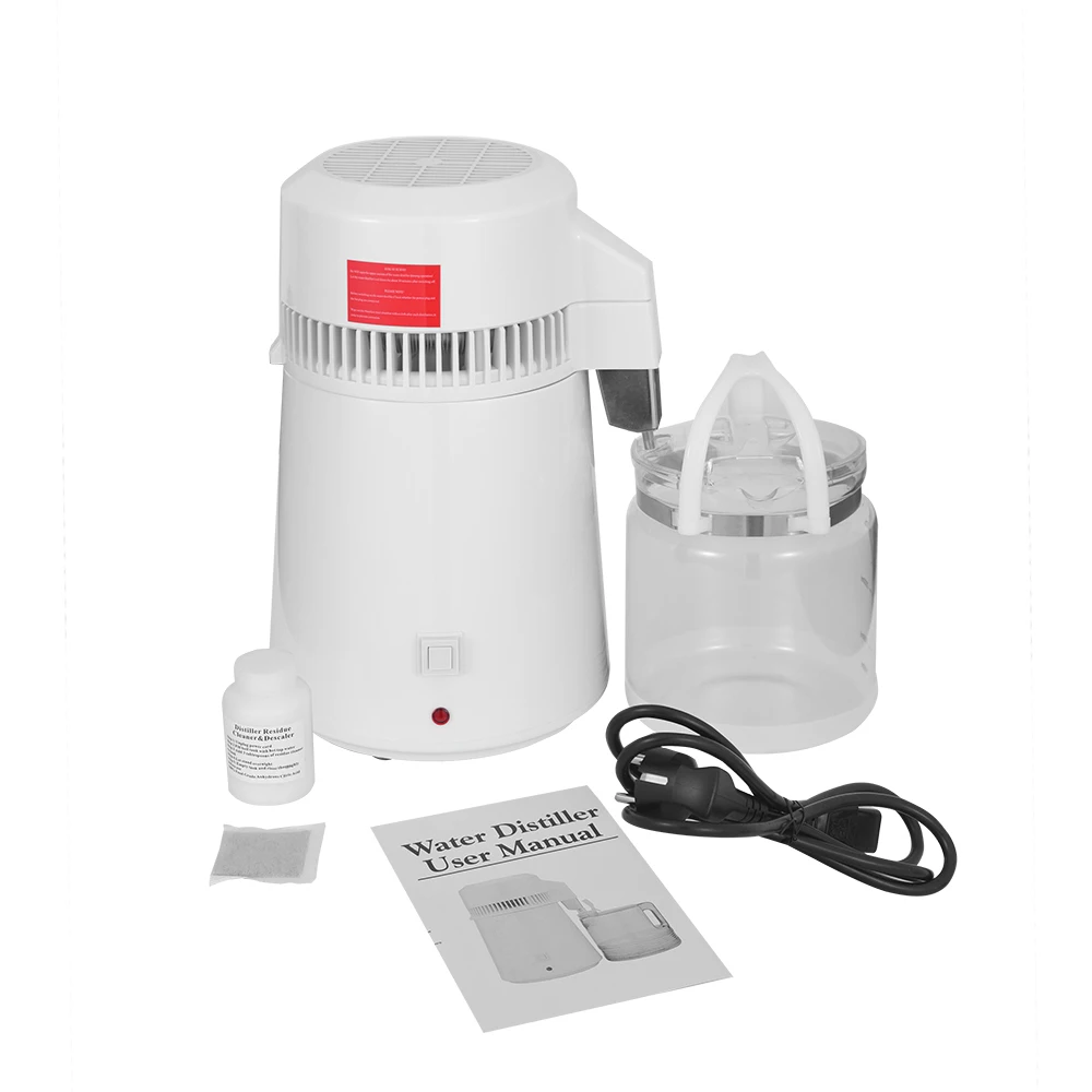 

New Small Benchtop 4L Stainless Steel Water Distiller Machine For Home