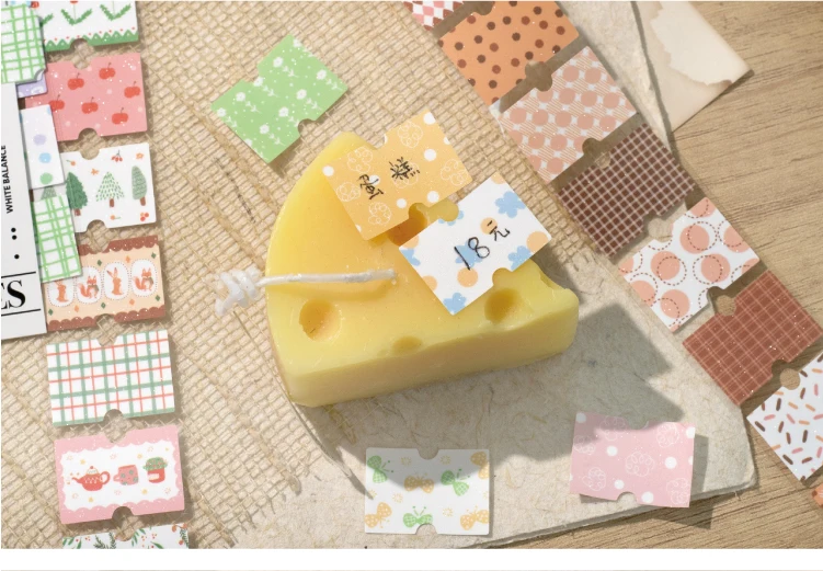 Journal GO 3 x 200 cm Blumenband-Aufkleber, Collage, Junk-Journal, DIY, Scrapbooking, Planer, Dekor, Fotoalbum, Ästhetik, Bastelband – Detail 9
