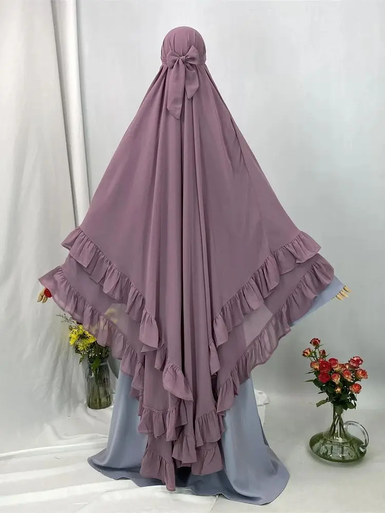 Pink Purple Hijab