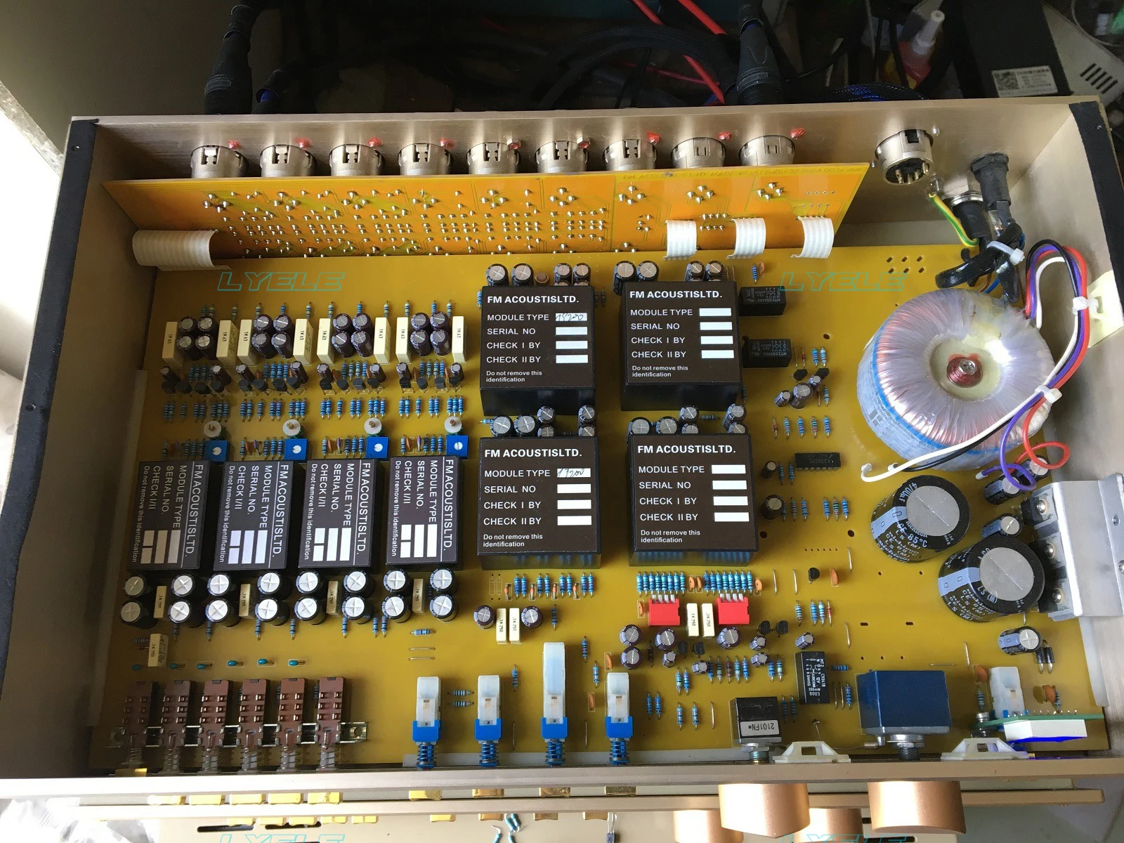 1:1クローン FM266 コントロールアンプ XLR出力バージョン