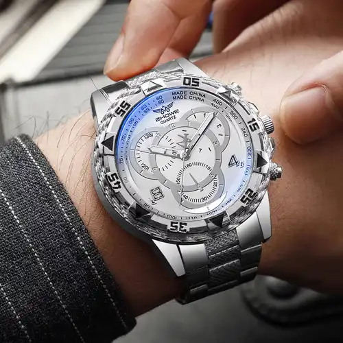 Luxury Large Dial Men Business Watches Fashion Male Analog Quartz Wristwatch Reloj Hombre - Image 4