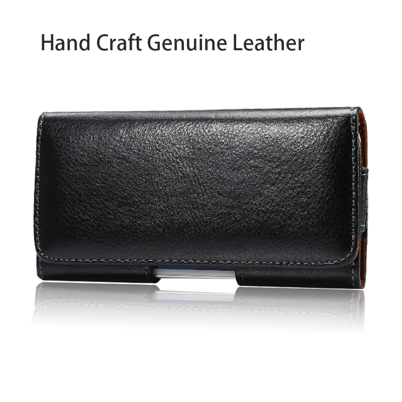 

Genuine Leather Phone Belt Clip Case Men Waist Bag For Oppo Reno 10 8 7 5G Find X6 Pro A16s A57 A96 A58 A78 A98 5G Holster Pouch