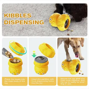 Indestructible Octopus Dog Treat Toy 5