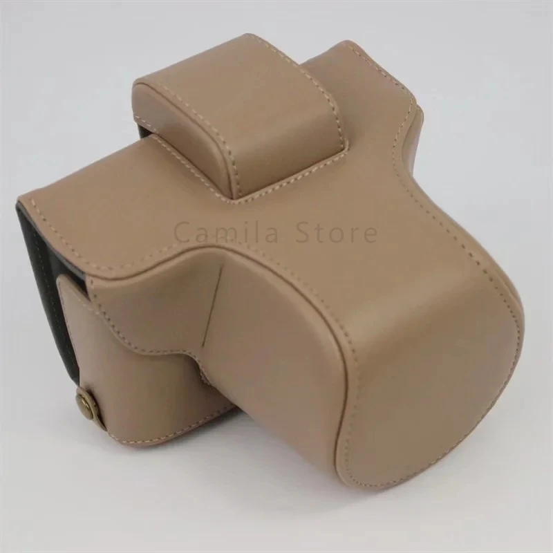 Custodia Per Fotocamera In Pelle Di Lusso Custodia Per Base Per Nikon Z Fc Zfc Z-Fc Con Obiettivo Dx 16-50Mm F3.5-6.3 Vr/Obiettivo F2.8 Se Da 28Mm