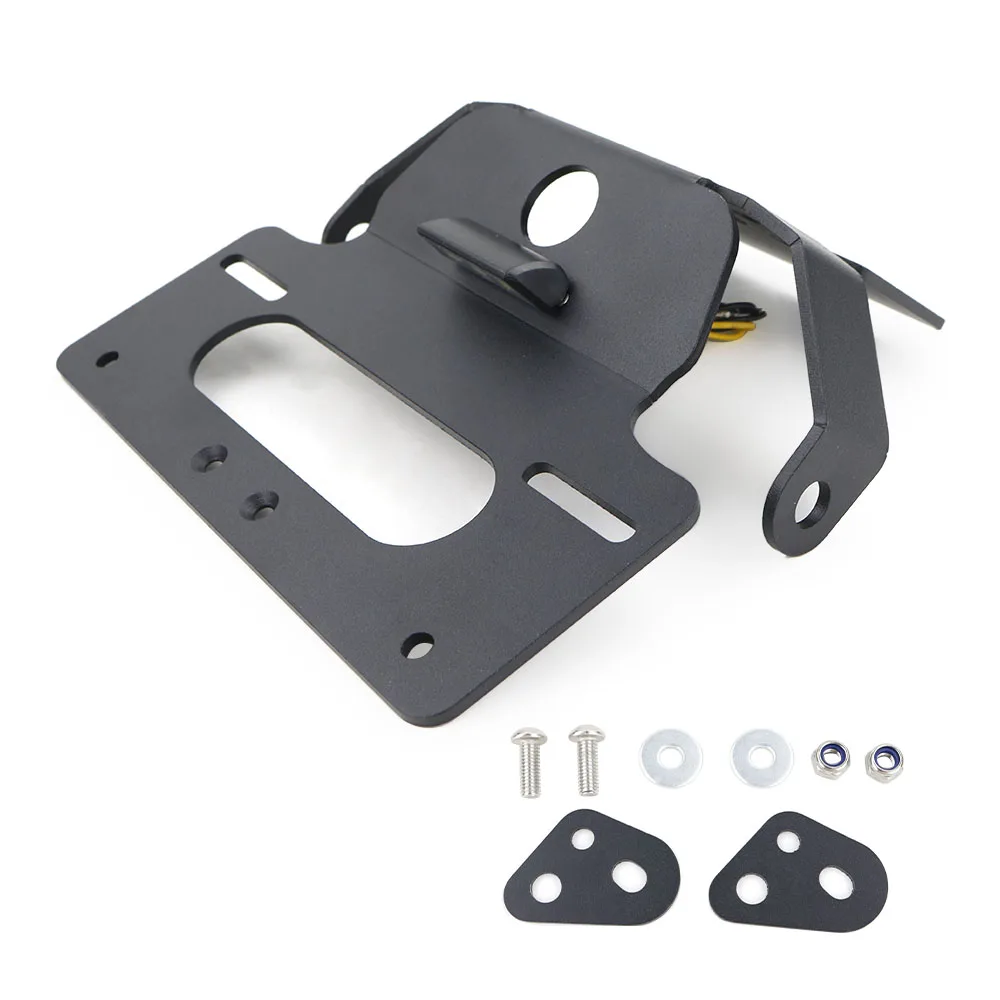 Triumph Scrambler 1200 XE XC 2019-2024 오토바이 리어 테일 깔끔한 번호판 거치대 브래킷 펜더 제거 키트에 적합