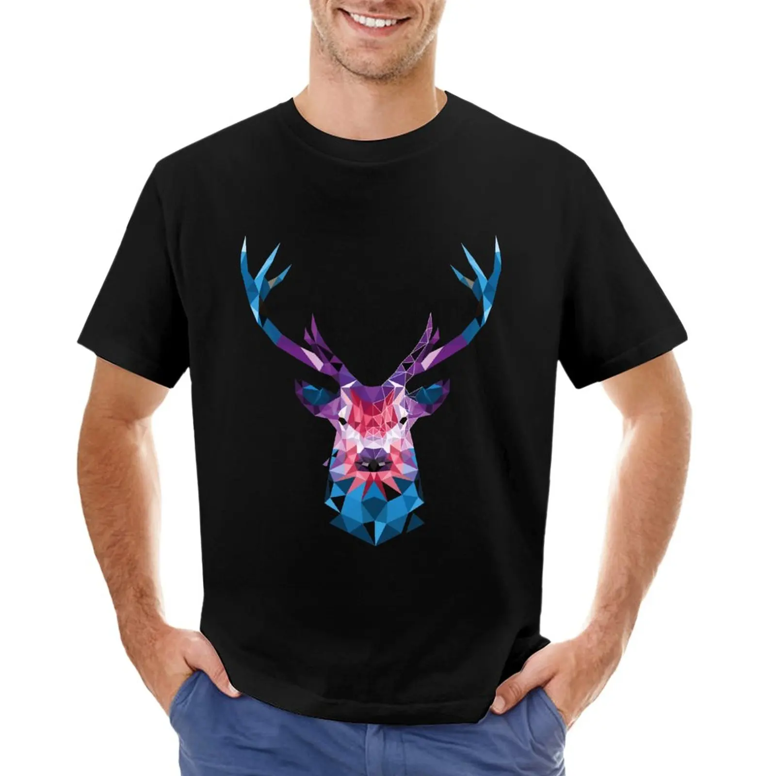 

GeoStag T-Shirt customizeds hippie clothes t shirts men
