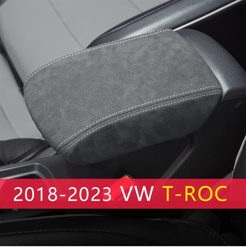 Armlehnenbox-Schutzabdeckung für VW T-Roc TROC 2019 2020-2024 2025 2026 Volkswagen Zubehör Kissen-Stützbox Armlehnenmatte – Detail 4
