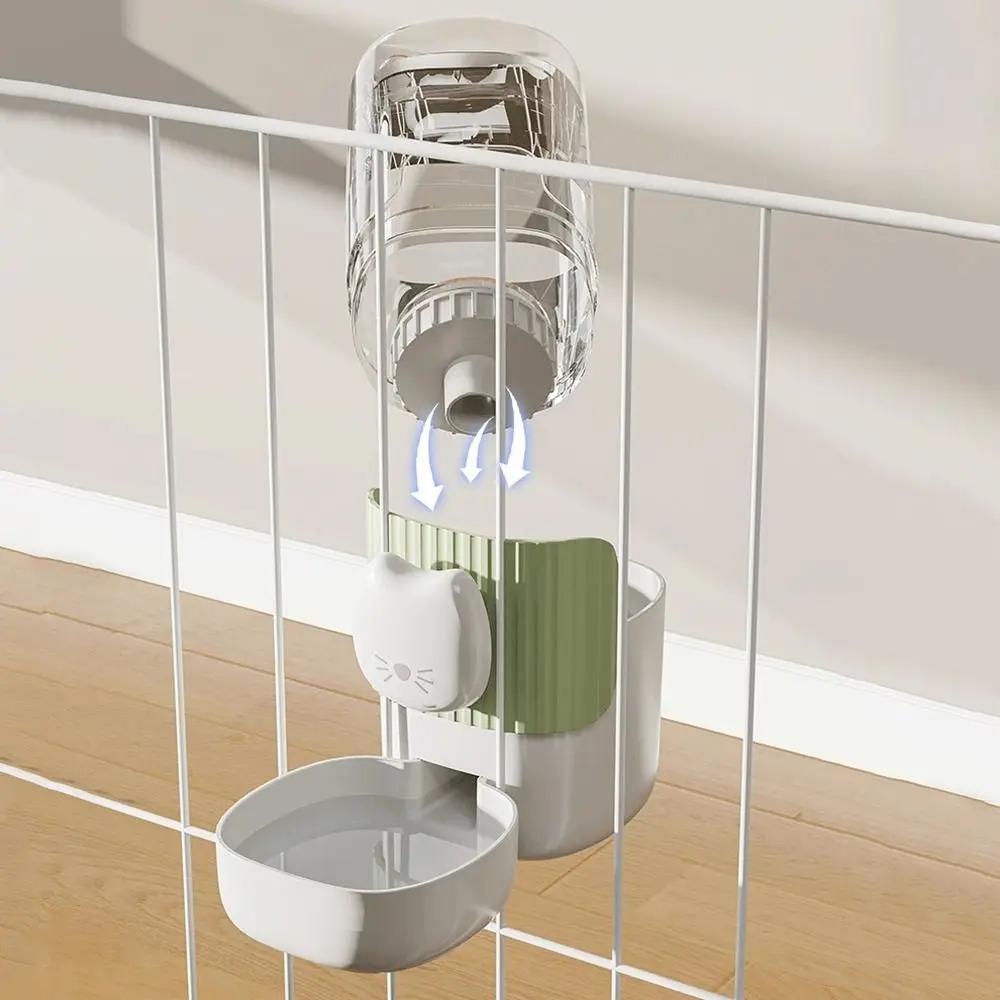 Large Capacity Automatic Pet Water Feeder - Easy Clean Detachable Dispenser for Rabbits
