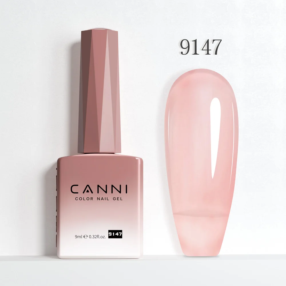 Canni HEMA-Free TPO-Free Transparent Nude Jelly Nail Gel Lacquer - 9ml