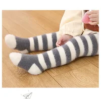 Winter Thick Warm Plush Baby Stockings Super Soft Knee High Socks for Newborn Infant Toddler Boys Girls Long Socks 0-3years Old 6