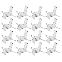 24pcs Crystal Display Stands Display Holders Clear Geodes Storage Stands Acrylic display rack pendant pendant jewelry rack 1