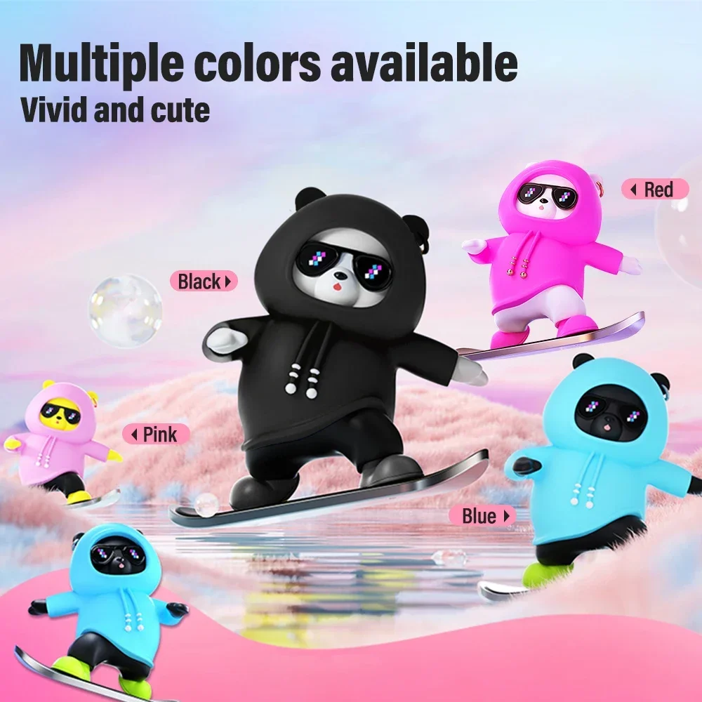 Skateboard Bear Auto Interior Decoration