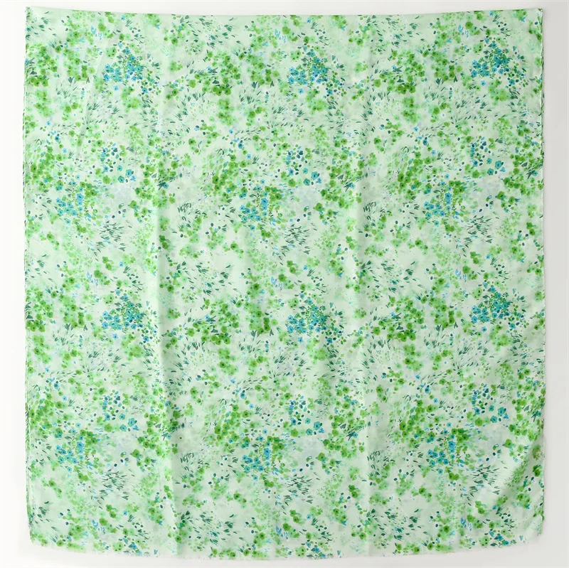 2026 Spanien Mode Dünne Polka Floral Fringe Viskose Schal Schal Hohe Qualität Wrap Pashmina Stola Bufandas Moslemisches Hijab 180*90 cm – Detail 12