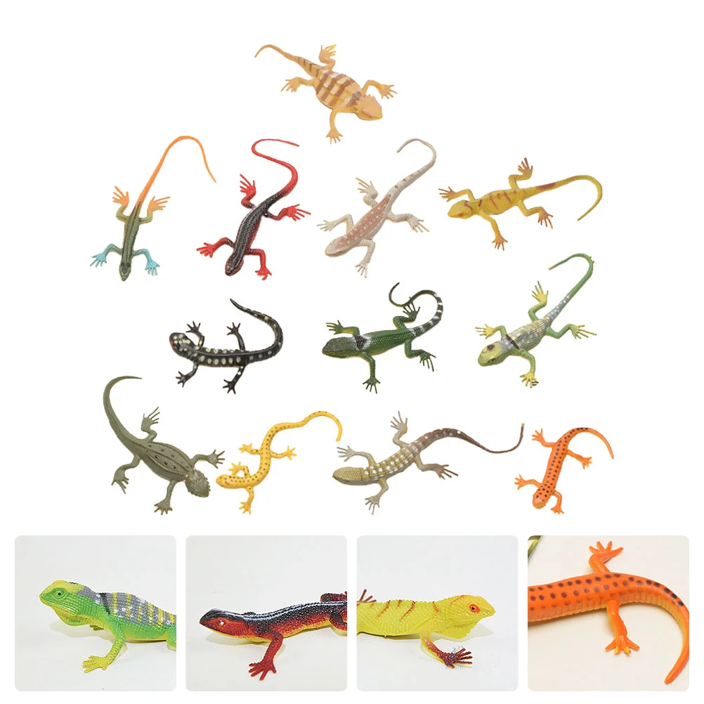 

Simulation Lizard Toys Trick Scary Plastic Lizard Party Trick Toys for Fun Party