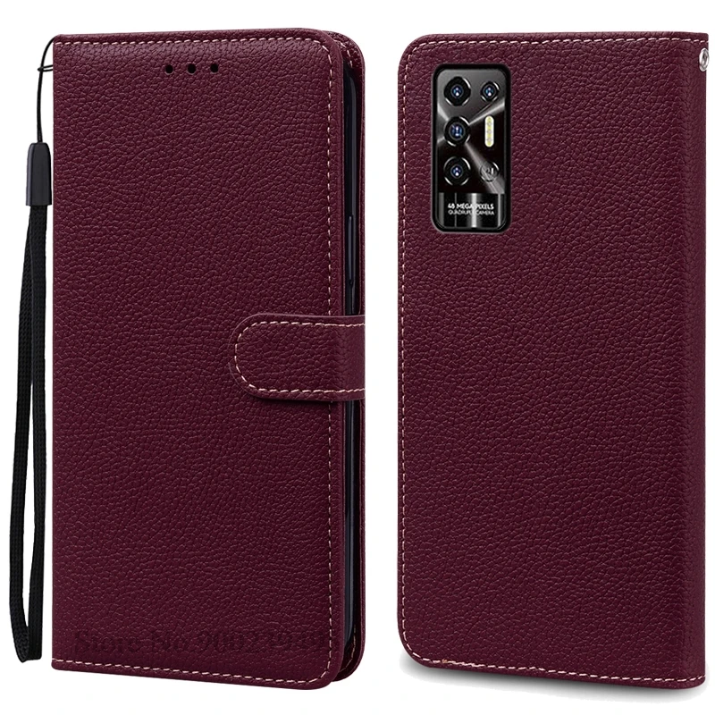 Leather Wallet Flip Case - Stylish Protective Phone Cover & Bumper Shell