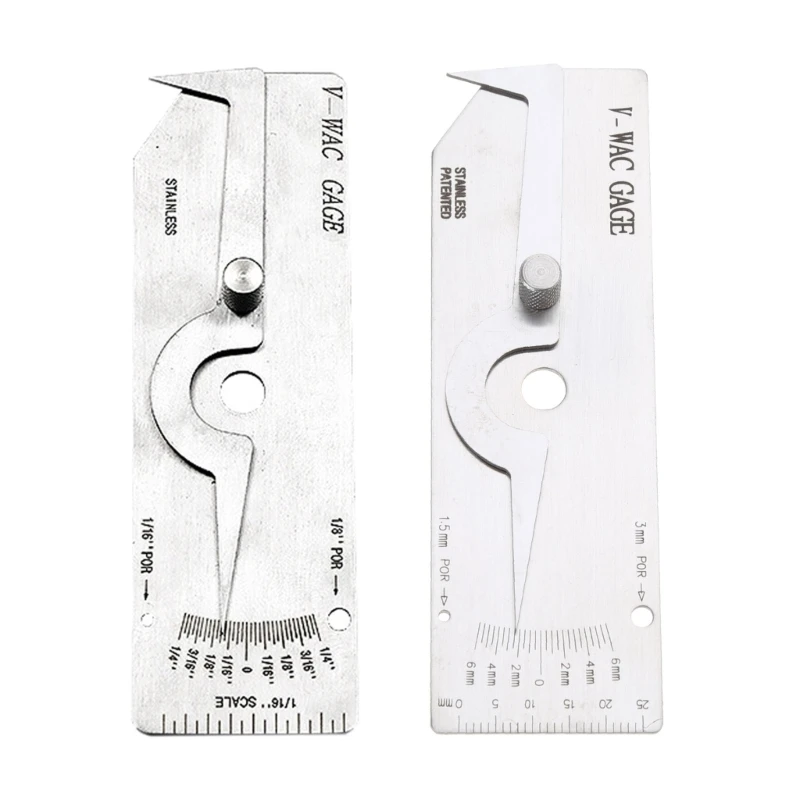 

Metric Imperial Welding Gauge Biting Undercut Inspection Height Depth Weld