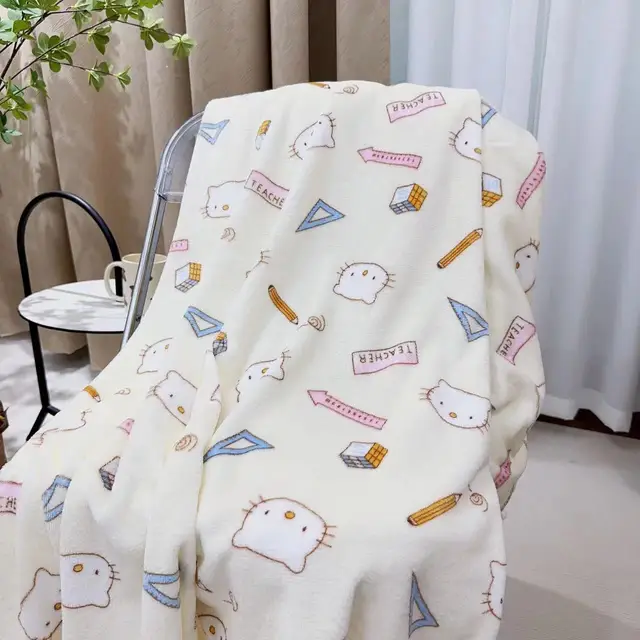 Cute Sanrio Blankets Hello Kittys Miffys Accessories