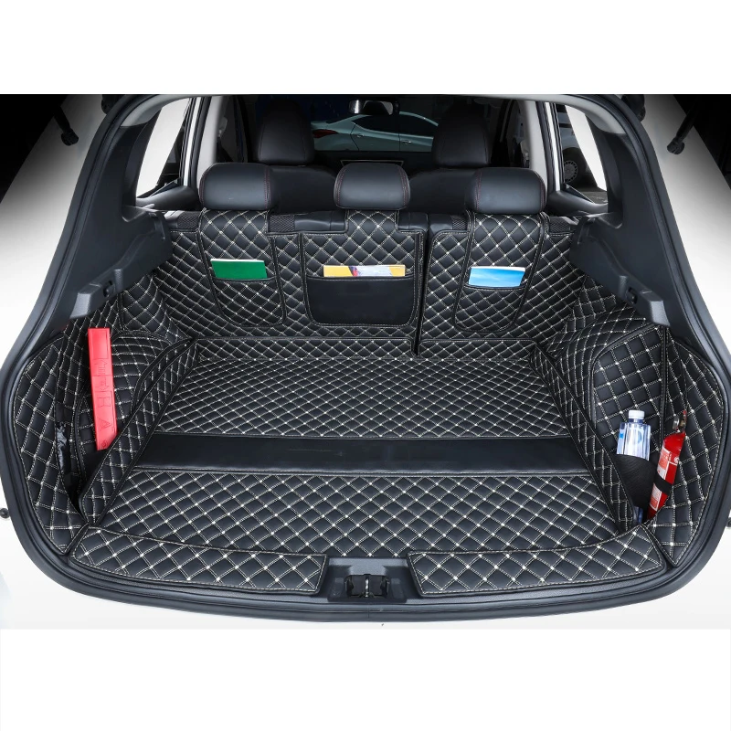 

Leather Car Trunk Mat Cargo Liner for Nissan Qashqai j12 2023 2024 2025 Boot Carpet Pad Cover Cushion Protect Blanket Mats Kit