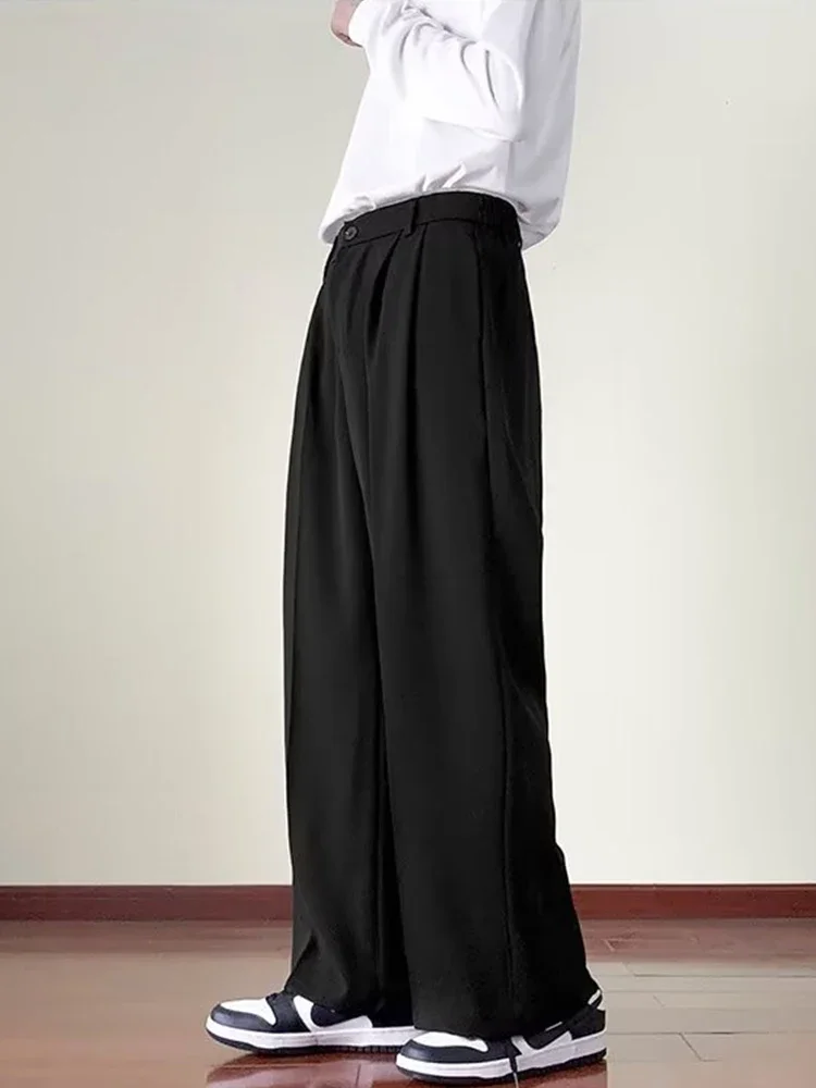 Slim fit thin casual pants for men, straight leg business, spring versatile men's long pants, trendy pants, summer new styles, i 3