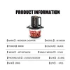 Electric Grinder Home 3L Glass Bowl Vegetable Chopper Meat Mincer Stirring Machine Maker Blender Large Capacity Kitchen Utensils 4