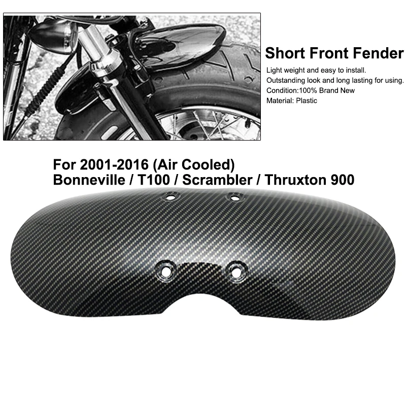 

6 цветов, короткое переднее крыло, маска, брызговик, брызговик, подходит для Bonneville T100, скремблер для мотоцикла thruston 900, 2001-2016, 2015
