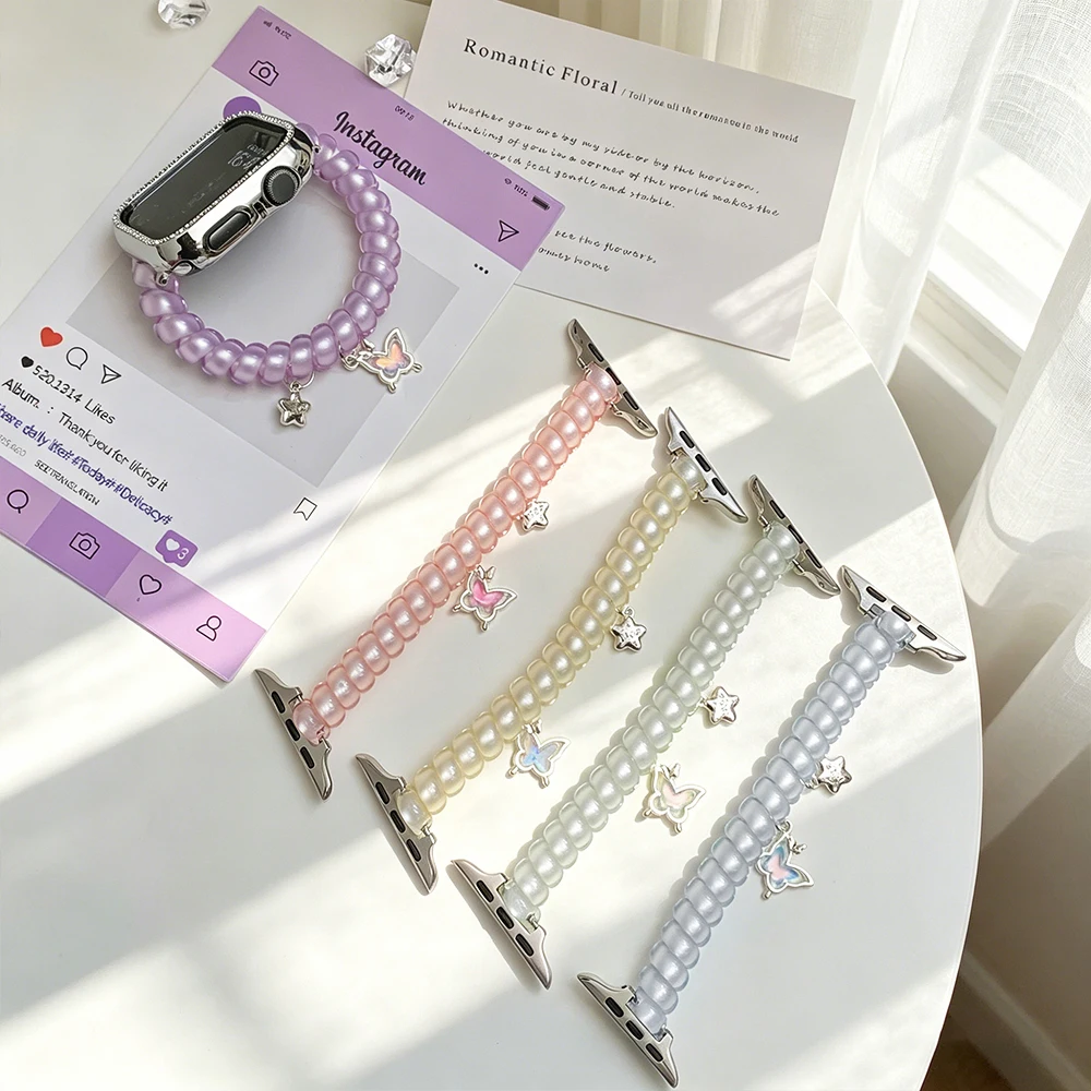 Chic Stretchable Scrunchie Bracelet Strap