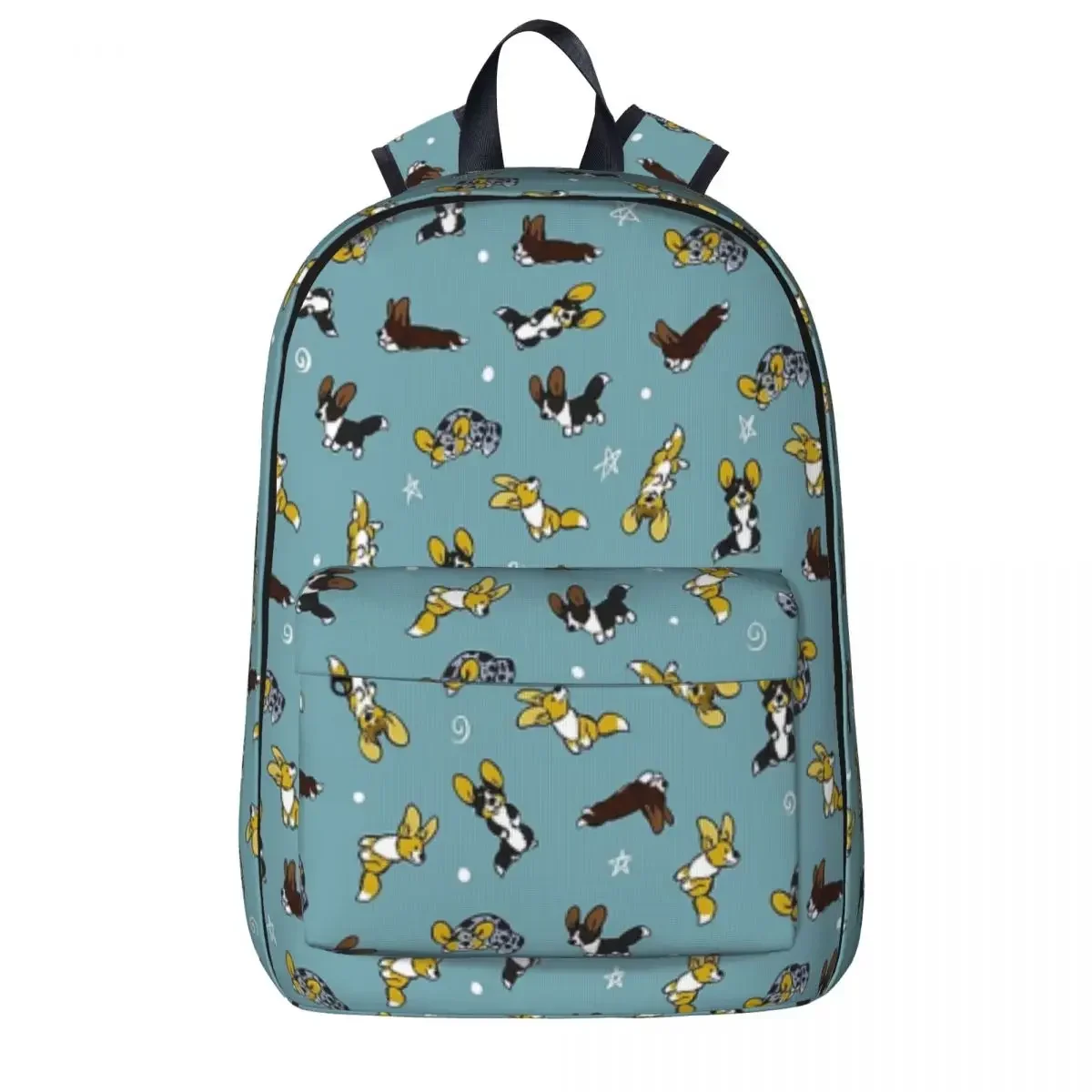 

Из изображением собаки породы Вельш-корги-кардиган рюкзаки для рисования, вместительная Студенческая сумка для книг, сумка на плечо, рюкзак для ноутбука, дорожный рюкзак, школьная сумка