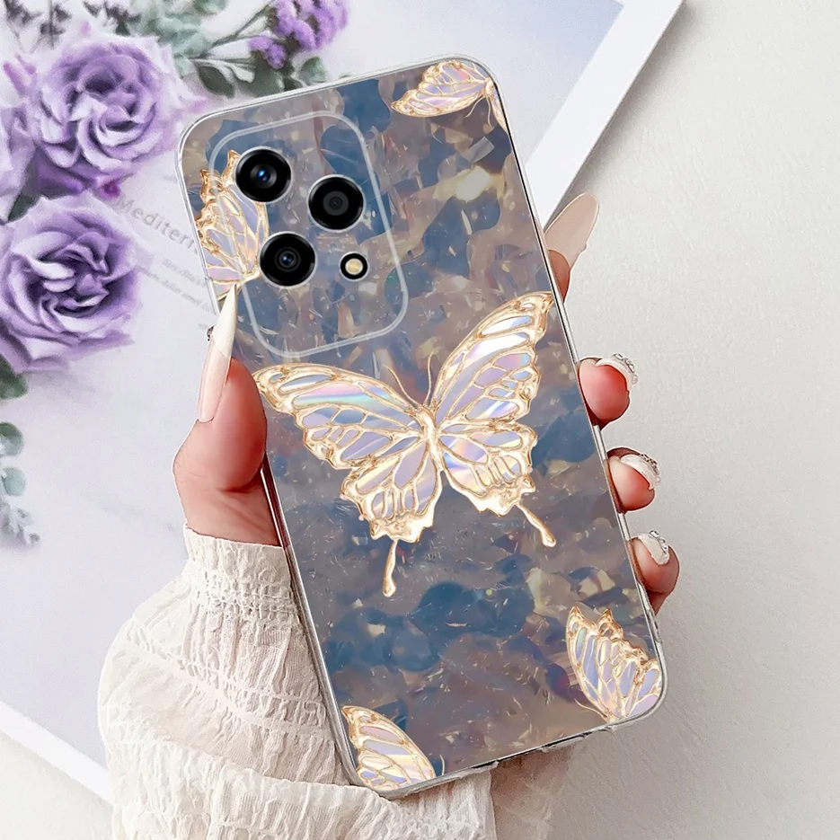 Colorful Flowers Fashion Painted Soft Slim Phone Case Cover