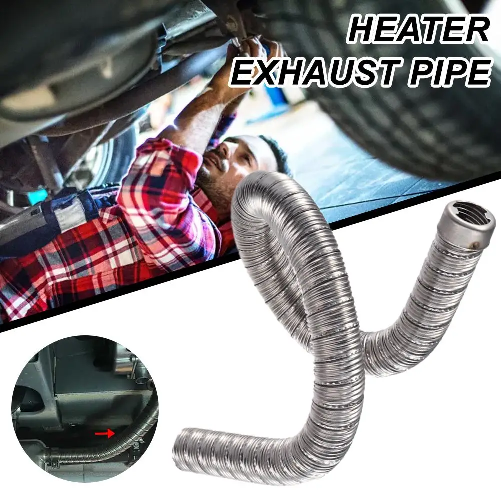 

Heater Exhaust Pipe For Eberspacher Air Heater Silver Stainless Steel Eliminate Condensate Ice Buildup Heater Compon O5X3