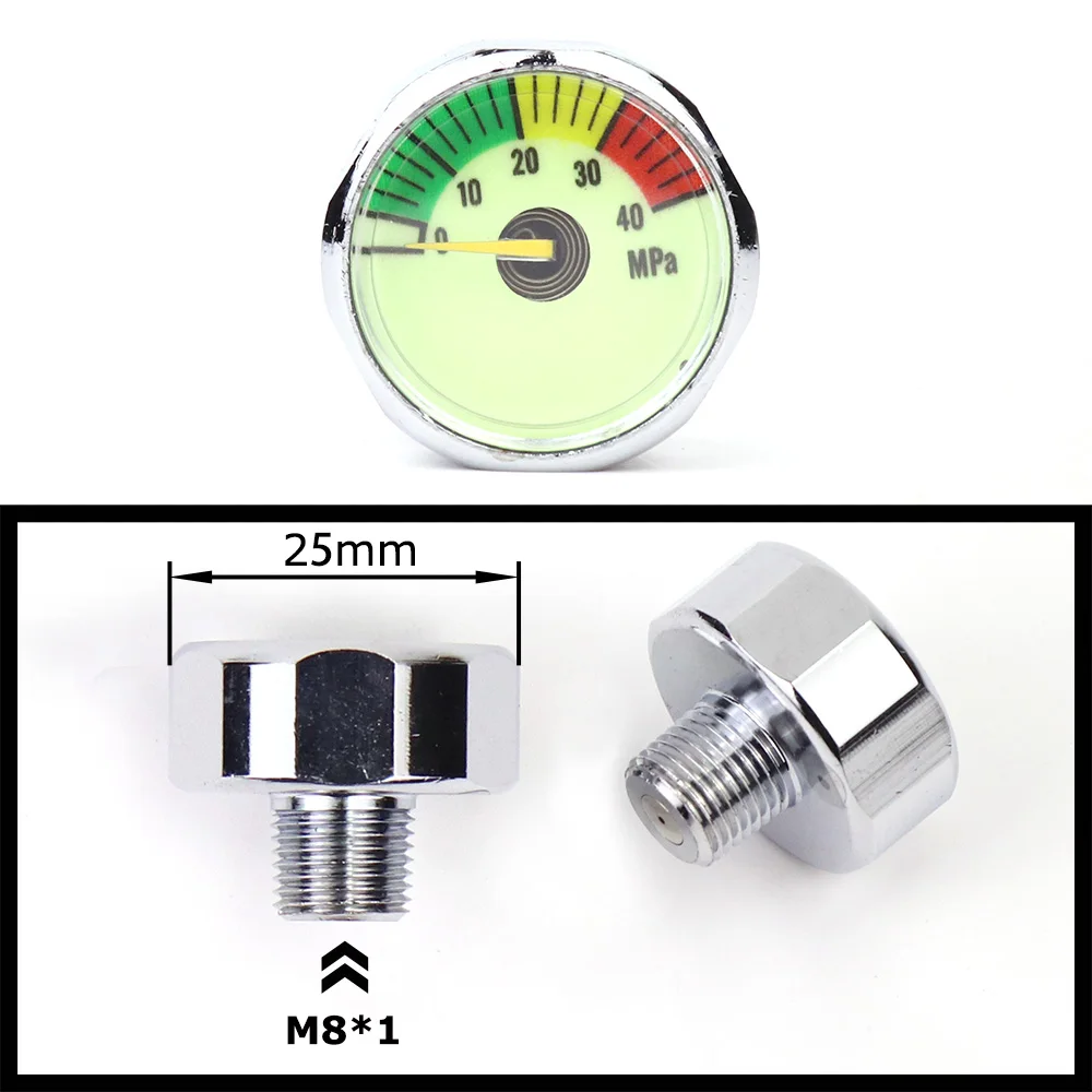 Compressed Air Pressure Gauge Air Mini Micro Pressure Gauge