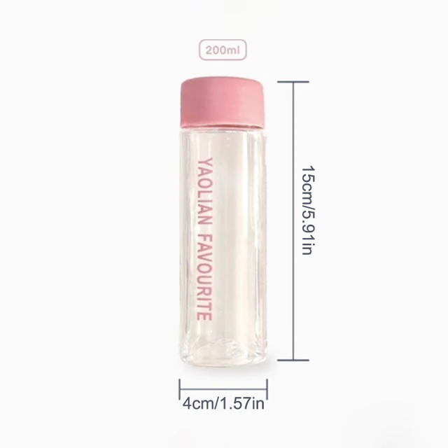 Mini botella de agua para niños anti-caídas 200ml: Portátil y Resistente | Emoape