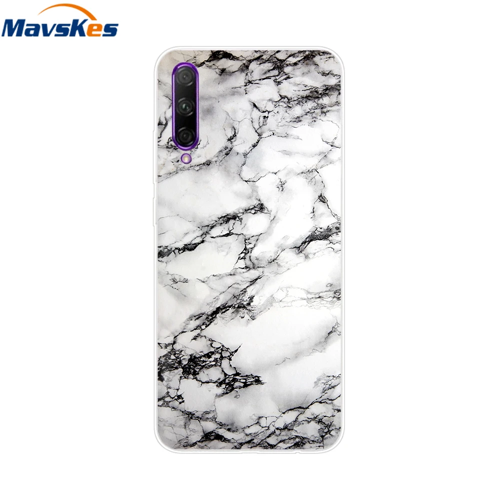 Elegant Floral Design Soft Clear Silicone Phone Case with TPU Bumper