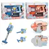 Kids Working Vacuum Toddler Cleaning Toy Vacuum Cleaner Set Simulation Electric Vacuum Cleaner Toy Home Cleaning Toy For Kids 3 4