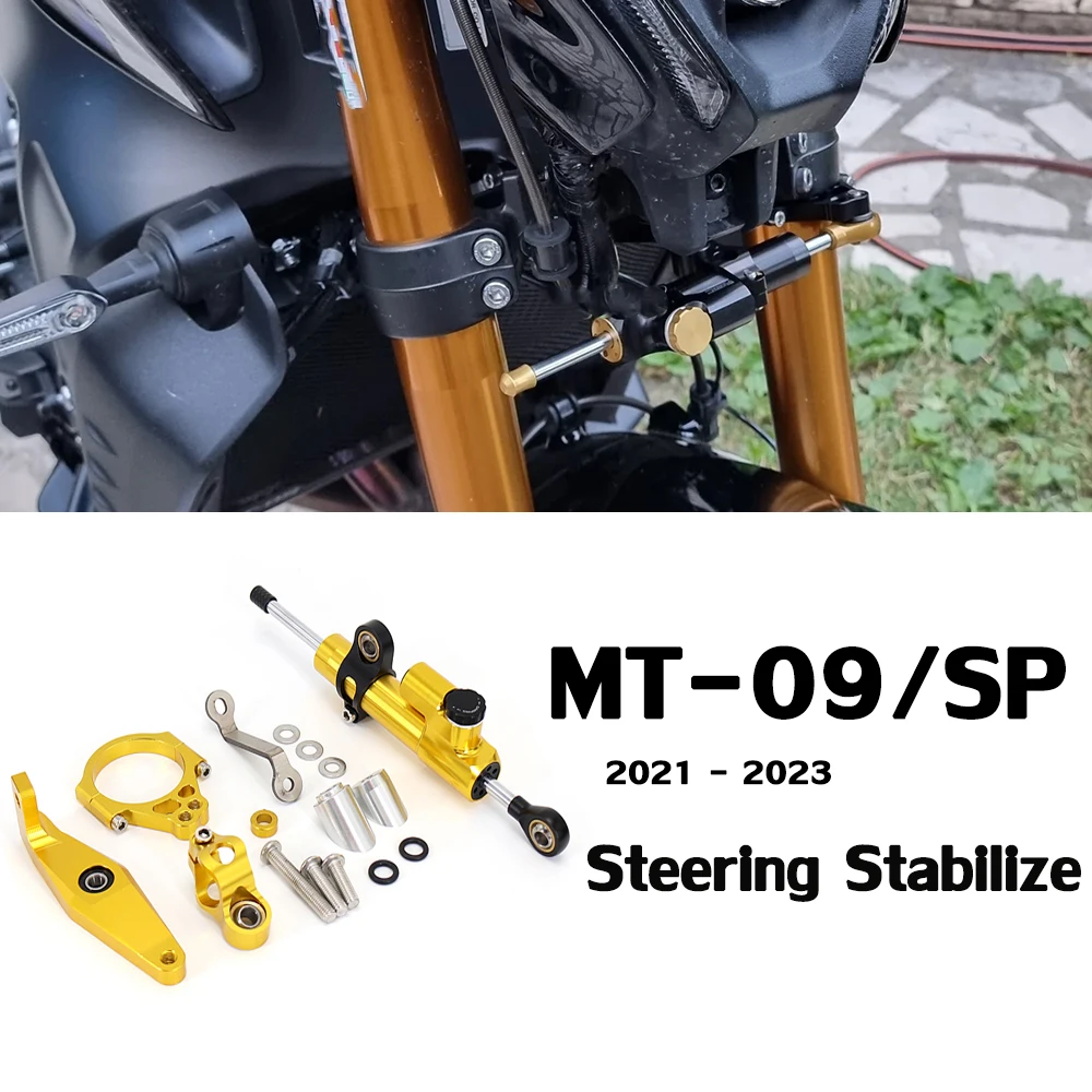 

For Yamaha MT 09 New Accessories MT-09 SP Speed Wobble Safety Kit 2021 - 2023 MT09 / SP Motorcycle Steering Stabilize Damper