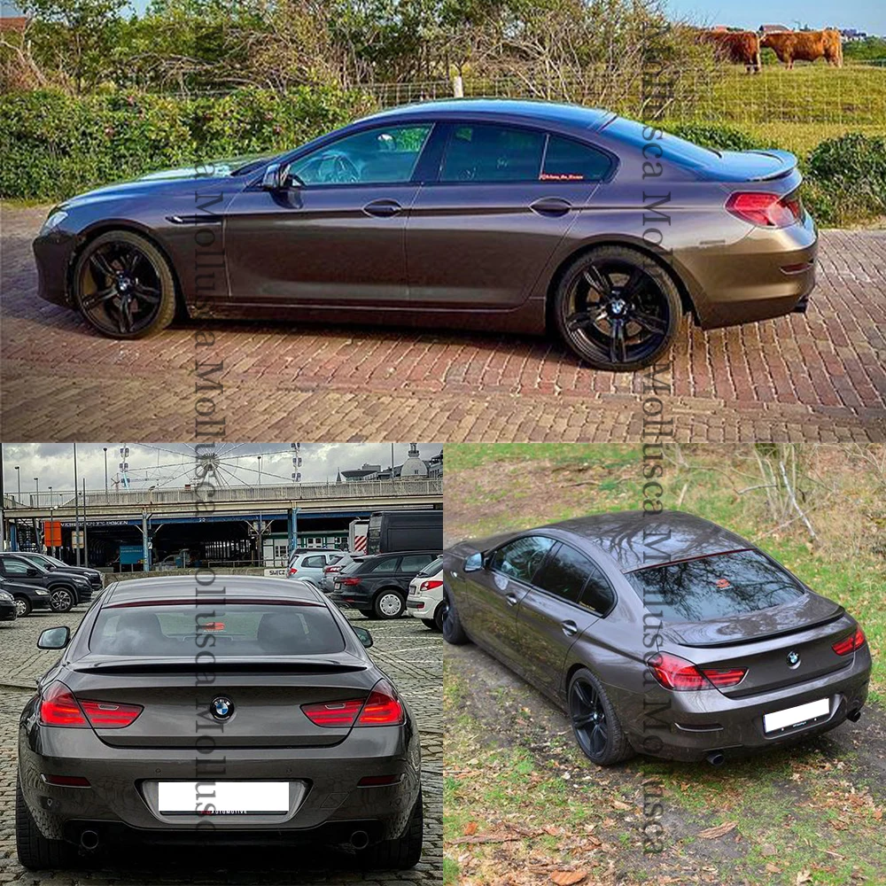 車のトランク用カーボンファイバーリアスポイラー,BMW用6