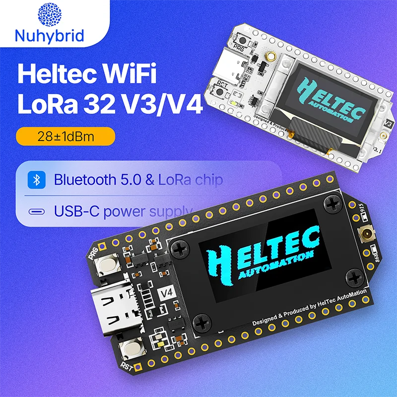 Enhanced WiFi LoRa 32 Development Board with Dual Antenna for Wireless Communication Projects