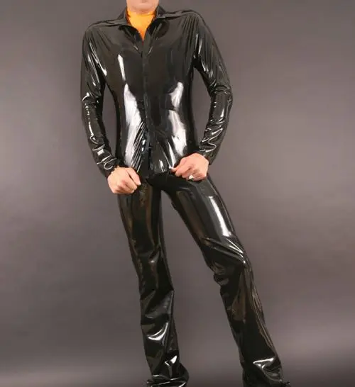 100%Latex Catsuit Suit Black one-piece tights, party, role-playing, racing uniform ,comfortable and fashionable